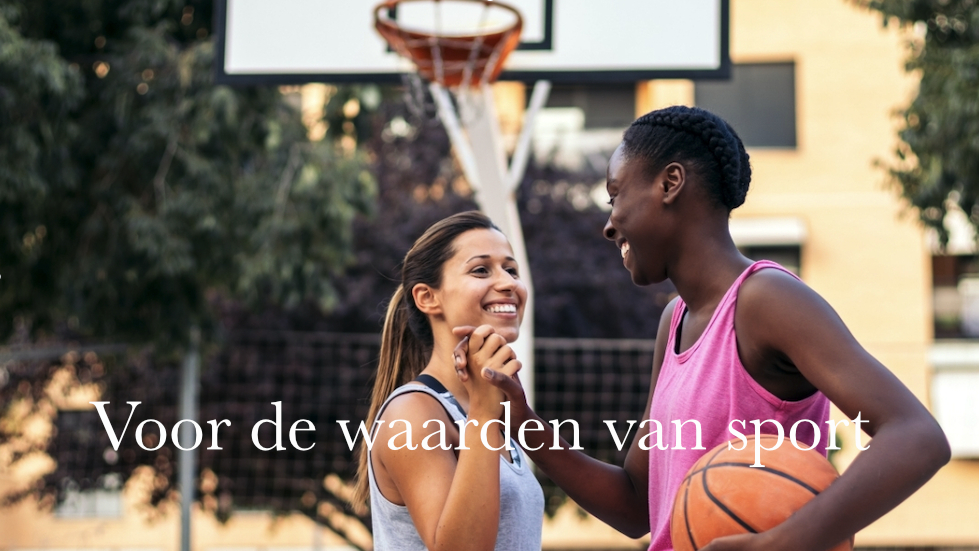 Voor de waarden van sport